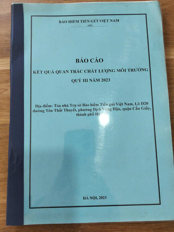 Hồ sơ tư vấn môi trường